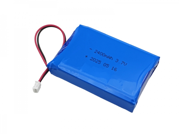 3.7V polymer lithium battery | 3.7V 603450 2400mAh-2P