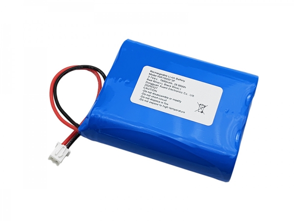 3.7V 7800mAh 18650圓柱鋰電池|1S3P鋰電池 插頭2.0